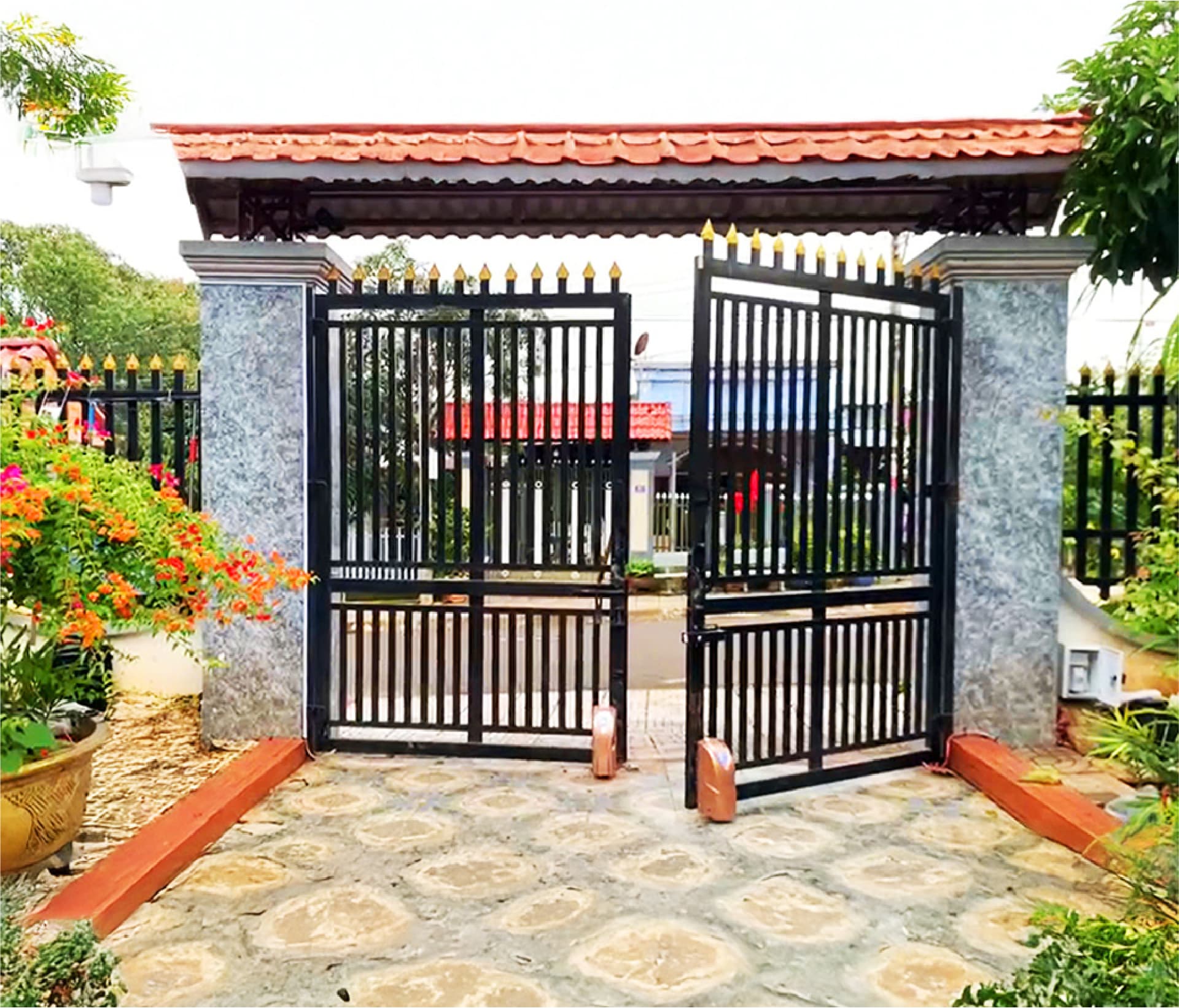 Thiết bị điều khiển cửa từ xa cho cửa 2 cánh AD-502 HomeDash