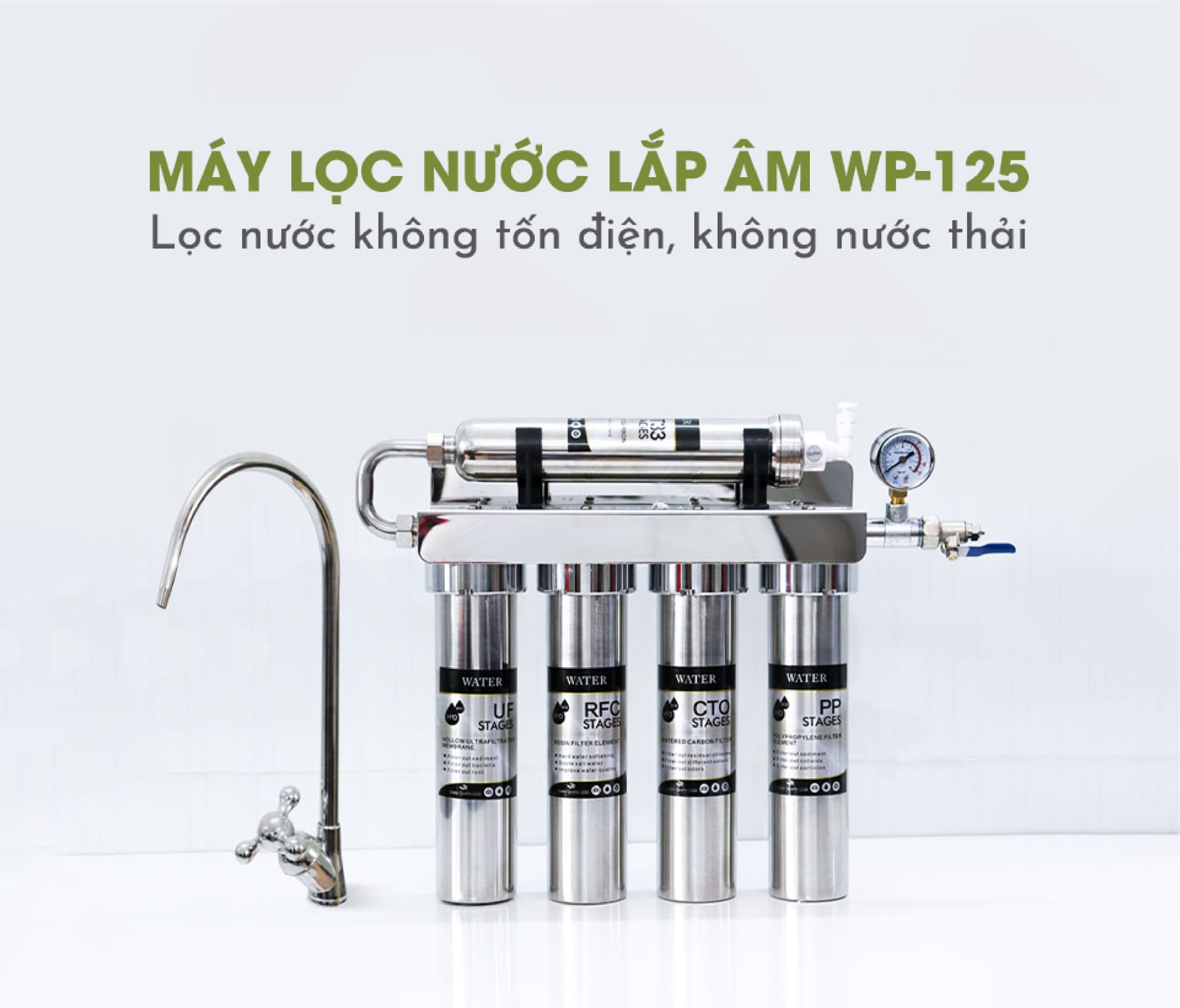Máy lọc nước lắp âm UF WP-125 HomeDash
